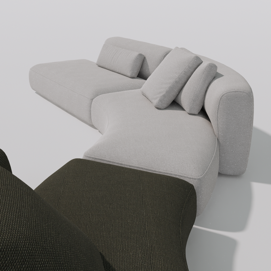 MDF Italia Cosy Curve Sofa