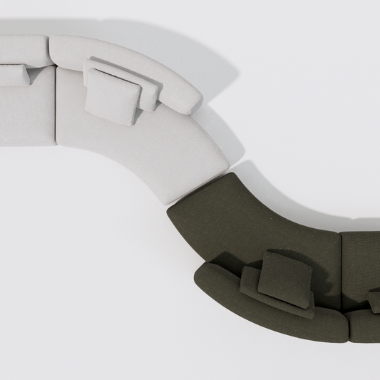 MDF Italia Cosy Curve Sofa
