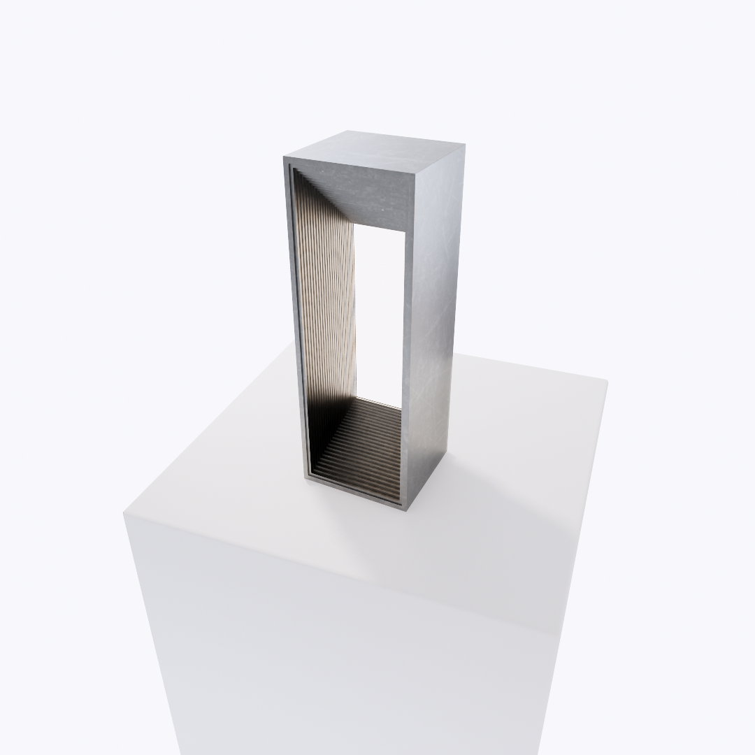 Sculpture Modern Outdoor Lighting 3D Model